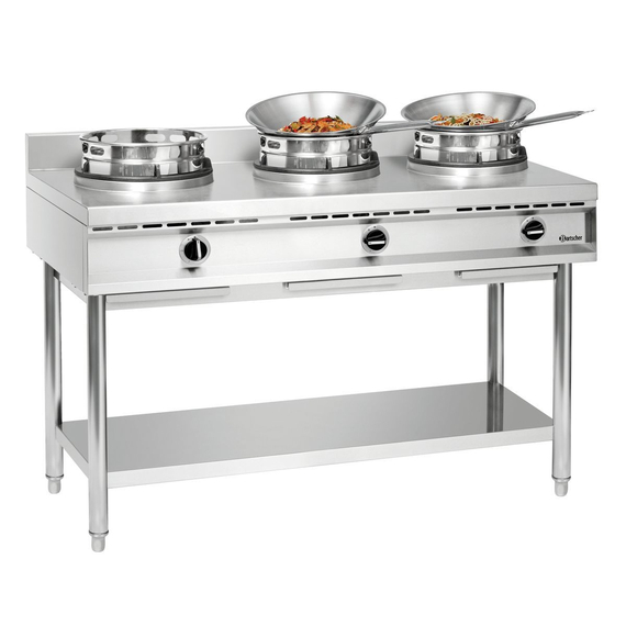 Bartscher Wok-Herd, 3 Brenner