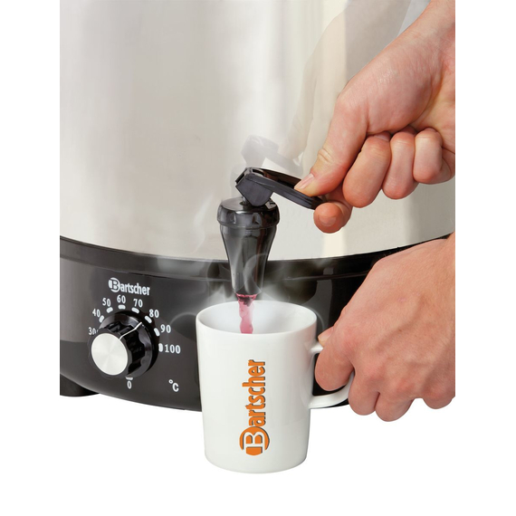 Bartscher Glühweintopf, Einkochtopf 30L, CNS, Bild 3