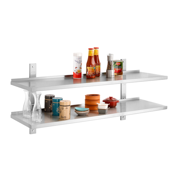 Bartscher Wandbord 1200x355x27, CNS, Bild 2