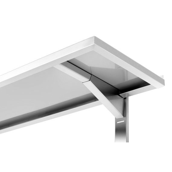 Bartscher Wandbord 1200x355x27, CNS, Bild 4