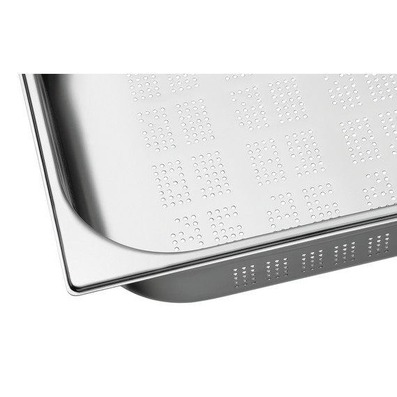 Bartscher GN-Behälter, 2/3, T100, gelocht, Bild 3