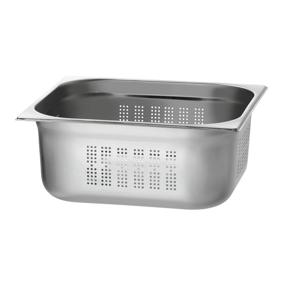 Bartscher GN-Behälter, 2/3, T150, gelocht, Bild 2
