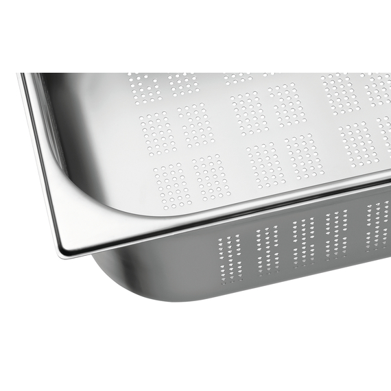 Bartscher GN-Behälter, 2/3, T150, gelocht, Bild 3