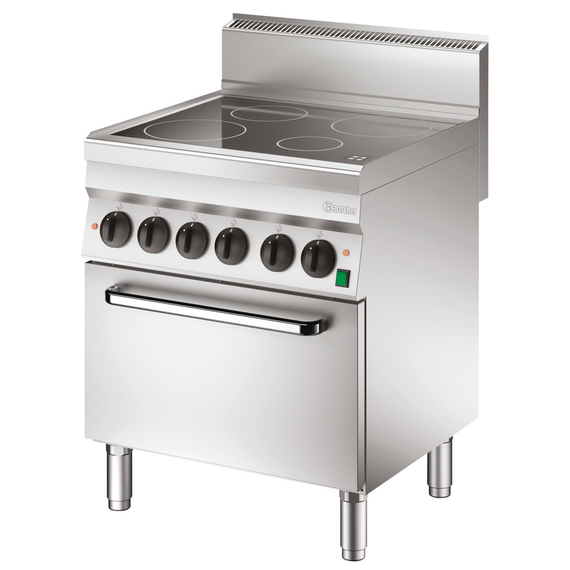 Bartscher Elektroherd 650, B700, 4Felder, EBO
