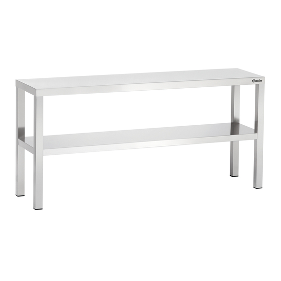 Bartscher Aufsatzbord, B1400, 2 Borde