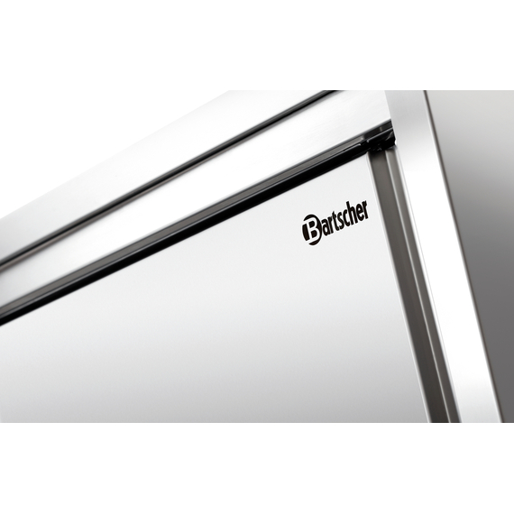 Bartscher Hochschrank 700, B1600, 2ST, CNS, Bild 3