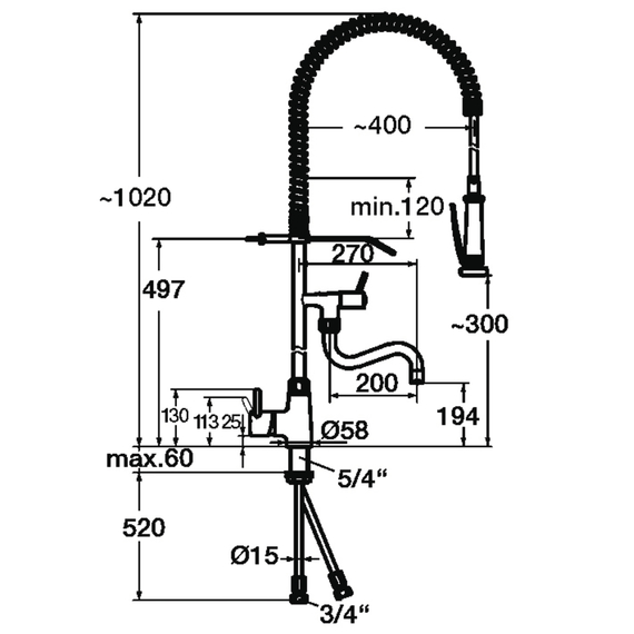 Bartscher Einhebelmischer 40L-1801B, Bild 2