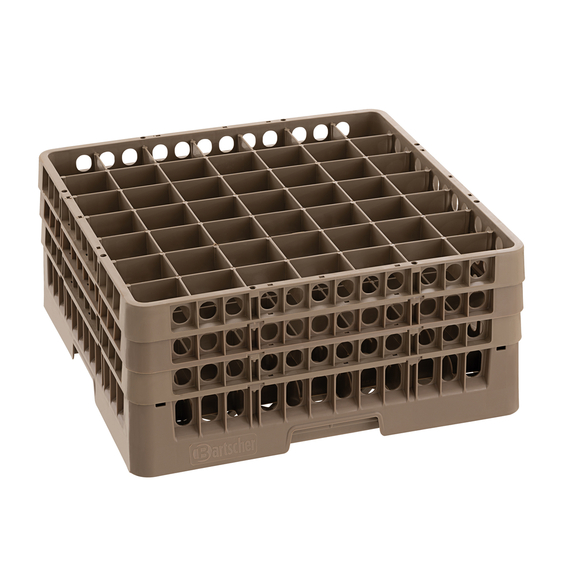 Bartscher Gläserkorb, 49 Fächer