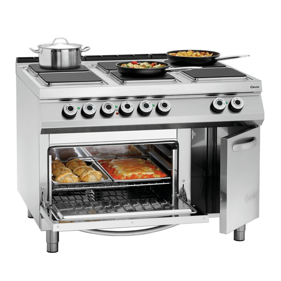 Bartscher 6 Platten Elektroherd, EBO 2/1GN, Bild 3