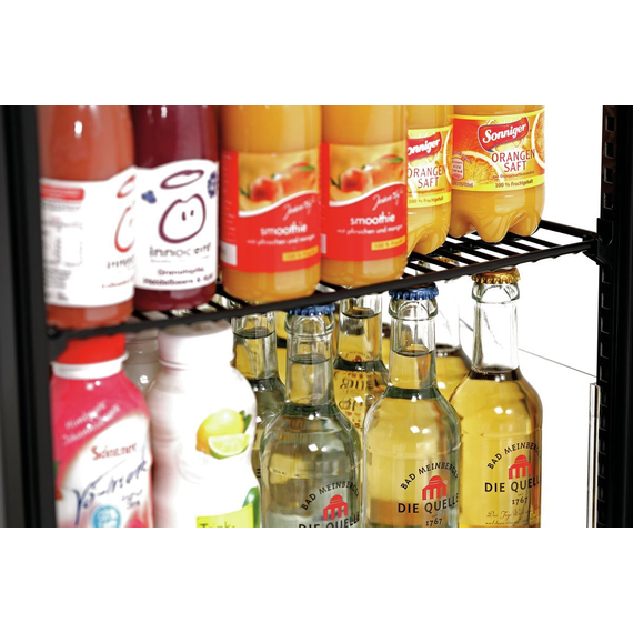 Bartscher Mini-Kühlvitrine 78L, schwarz, Bild 5