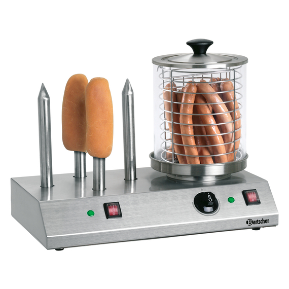 Bartscher Hot-Dog-Gerät, 4 Toaststangen