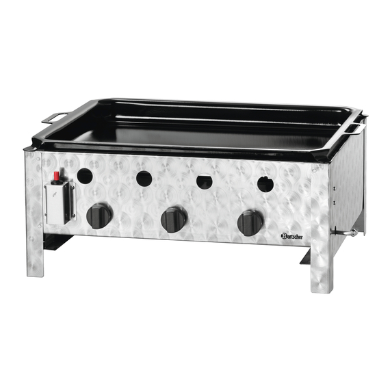 Bartscher Gas-Tischbräter TB1000PF, Bild 8