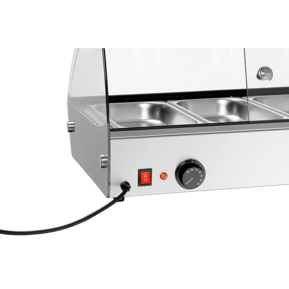 Bartscher Heiße Aufsatzvitrine R4 4 x 1/3 GN, Bild 3