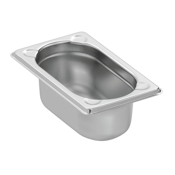 Bartscher GN-Behälter, 1/9GN,T65, Basic Line