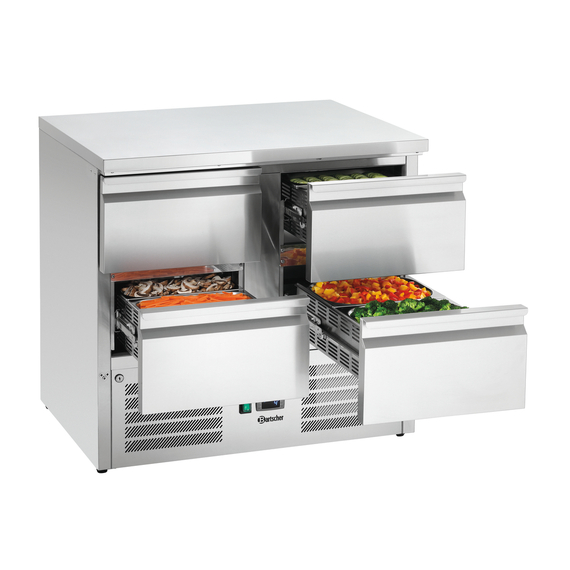 Bartscher Mini-Kühltisch 900S4