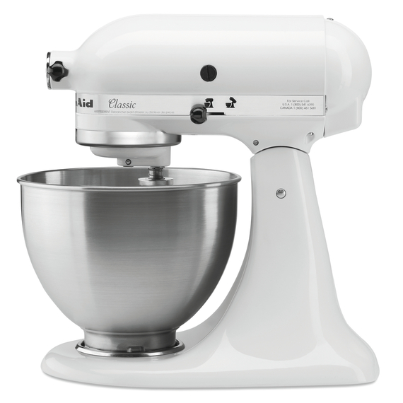 Bartscher KitchenAid 5K45SSEWH, weiß, 4,28L, Bild 4