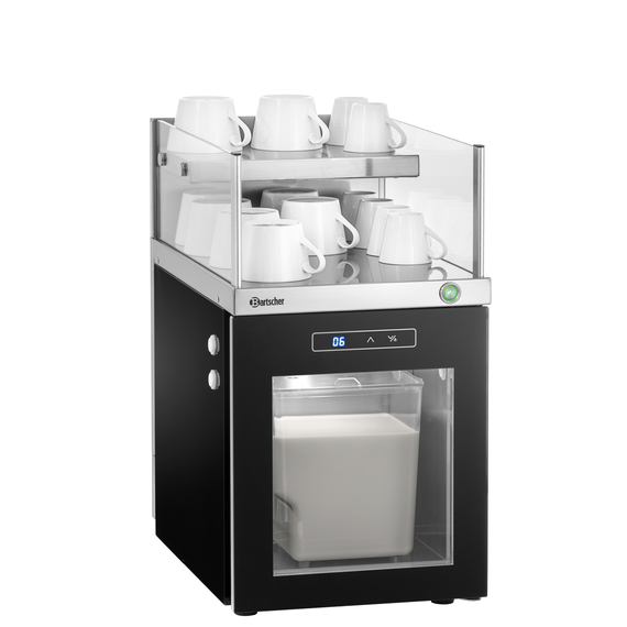 Bartscher Milchkühlschrank-Tassenwärmer-Kombi, Bild 3