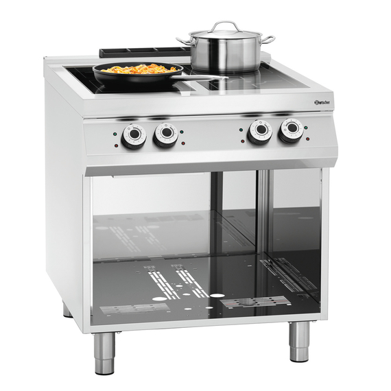 Bartscher 4 Felder Induktionsherd, OU