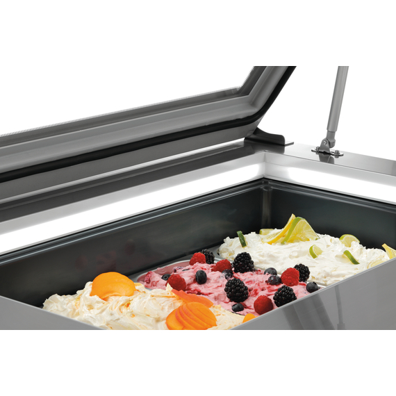 Bartscher Eisvitrine 4x6,5L-F, Bild 6