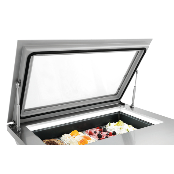 Bartscher Eisvitrine 4x6,5L-F, Bild 7