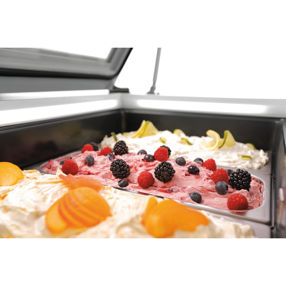 Bartscher Eisvitrine 4x6,5L-F, Bild 8