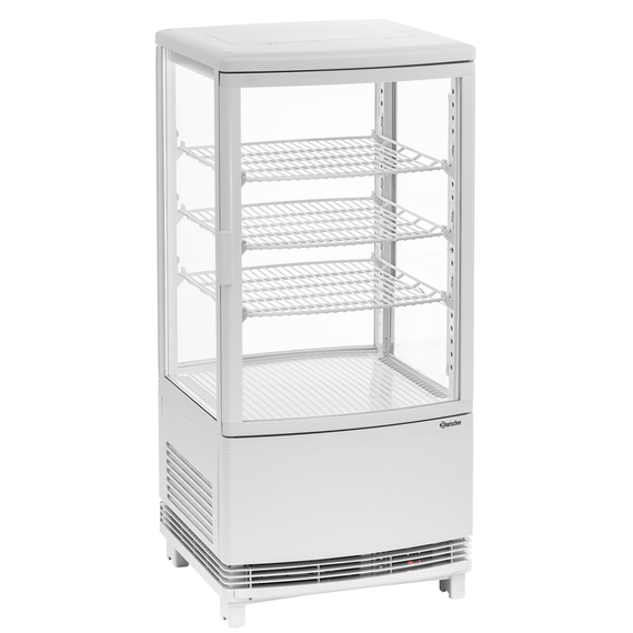 Bartscher Mini-Kühlvitrine 75L2T weiß, Bild 10