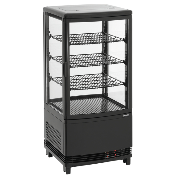 Bartscher Mini-Kühlvitrine 75L2T schwarz, Bild 11