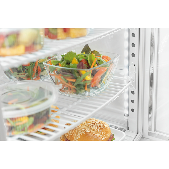 Bartscher Mini-Kühlvitrine 98L2T weiß, Bild 6