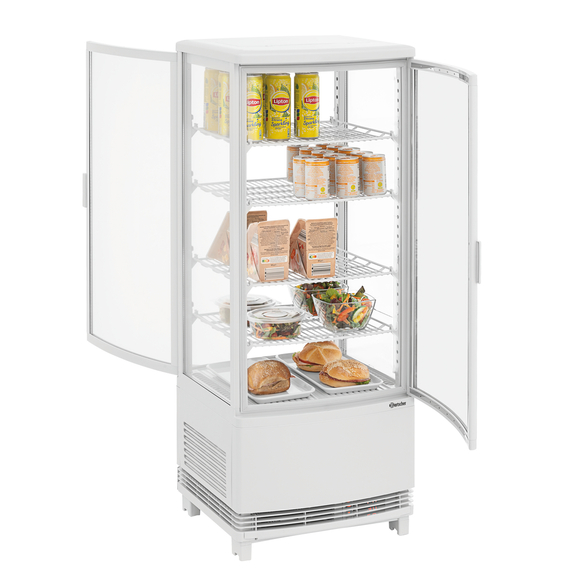 Bartscher Mini-Kühlvitrine 98L2T weiß, Bild 2