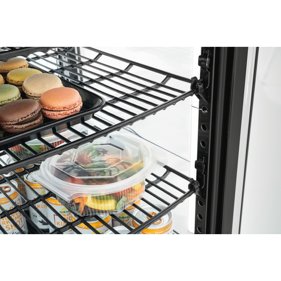 Bartscher Mini-Kühlvitrine 98L2T schwarz, Bild 6