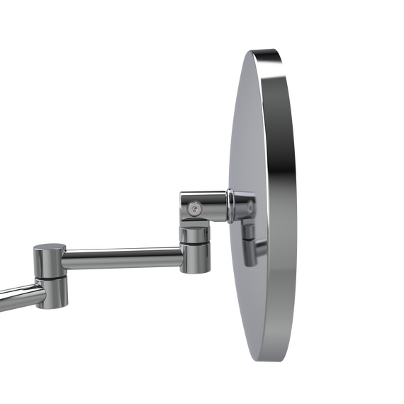 Aliseo LED MY Kosmetikspiegel mit Doppel-Schwenkarm schwarz matt, Farbe: Schwarz, Variante: Doppel-Schwenkarm, Bild 3