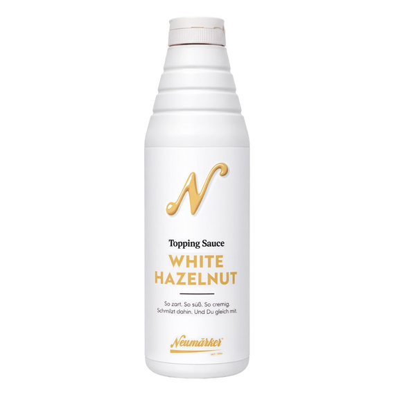 Neumärker Topping Sauce White Hazelnut 6x1 kg 