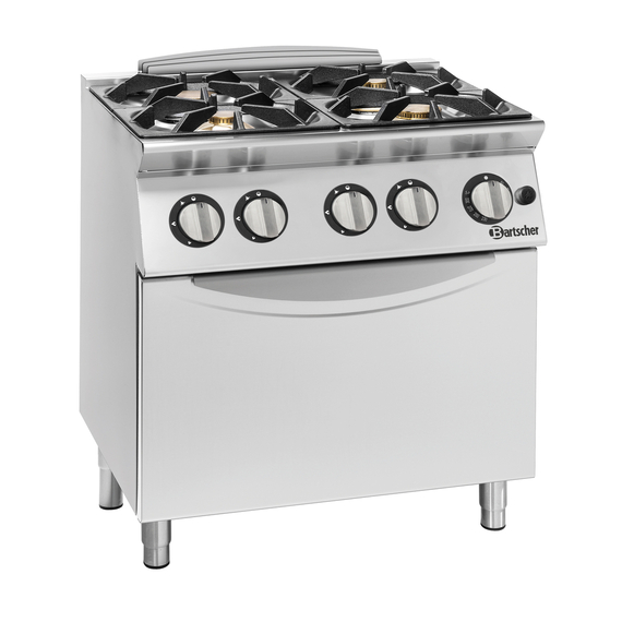 Bartscher Gasherd 900 4 Flammen GBO