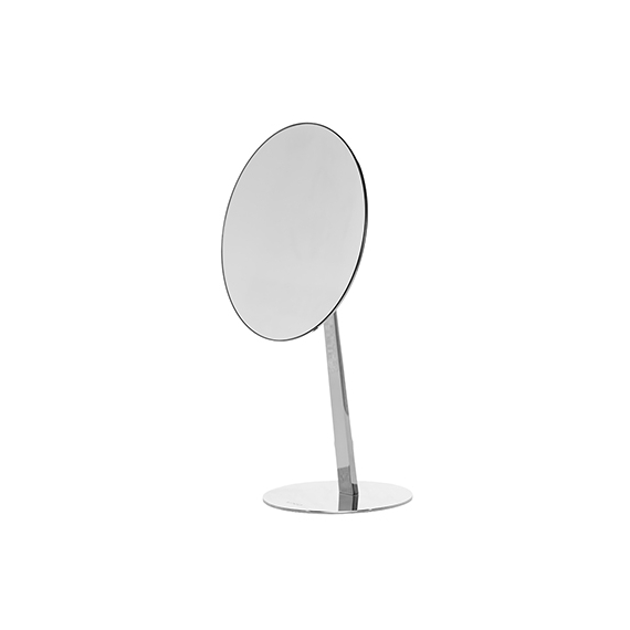 Aliseo Face Spiegel - Standmodell, ø 200 mm, chrom