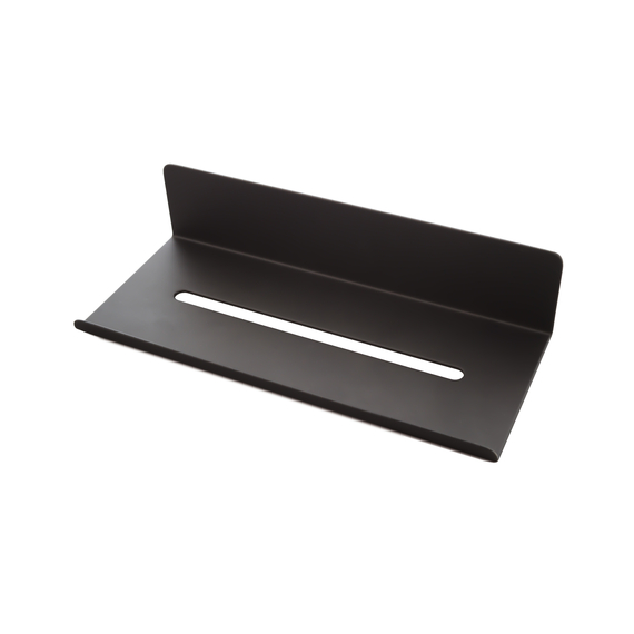 Aliseo Seifenablage - zum Kleben, schwarz matt