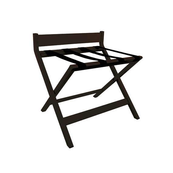 Aliseo Kofferablage - mit Rückenlehne, schwarz