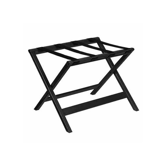 Aliseo Kofferablage - ohne Rückenlehne, schwarz gebeizt