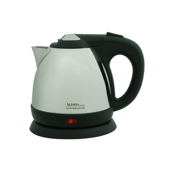 Aliseo Empire Wasserkocher - chrom/schwarz, 800 ml, UK-Stecker