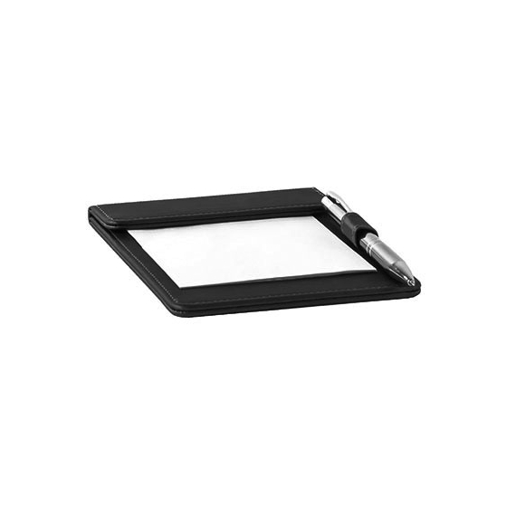 Aliseo Londoner Notizblockhalter - schwarz