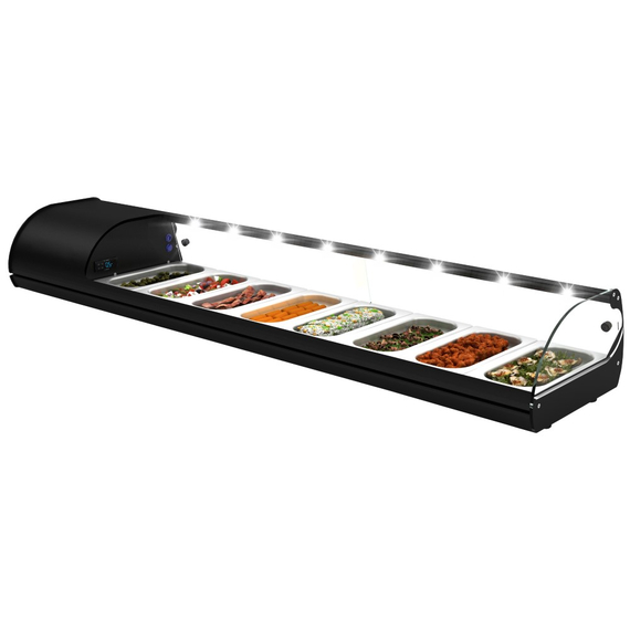 Neumärker Royal Cooling Tapas 8 Kompressor links 8x GN 1/3 x 40 mm