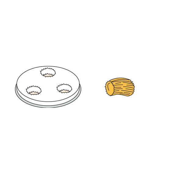 Neumärker Pasta-Scheibe Ø 57 mm Gnocchi für Nudelmachine PF25E/PF40E 