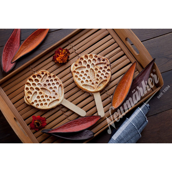 Neumärker Waffeleisen Thermocook® inkl. Waffel-Bärchen am Stiel Wechselplatten , Bild 4