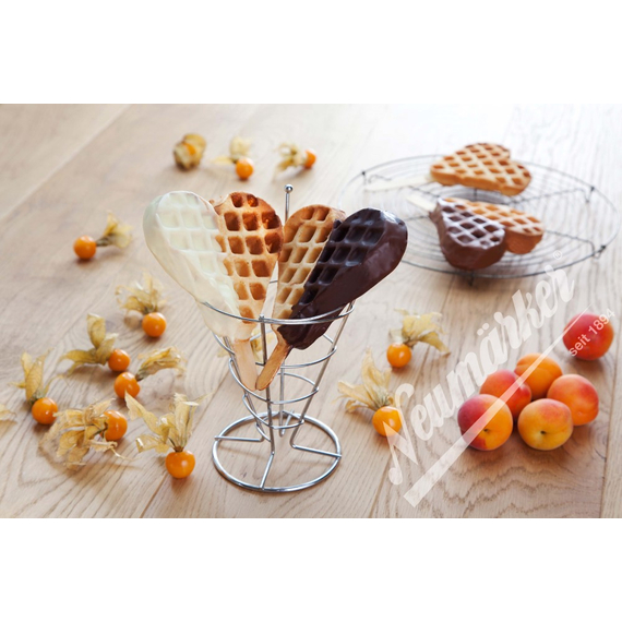 Neumärker Waffeleisen Thermocook® inkl. Waffel-Herz am Stiel Wechselplatten , Bild 5