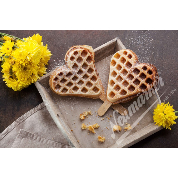 Neumärker Waffel-Herz am Stiel Wechselplatten für Thermocook® , Bild 5