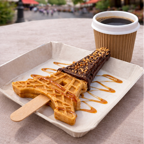 Neumärker Eiffelturm-Waffel Wechselplatten für Thermocook®, Bild 6