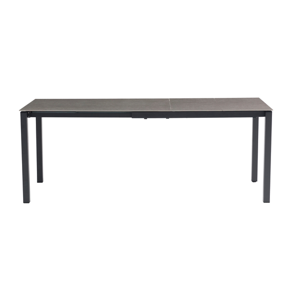 Barths Palazzo - Ausziehbarer Tisch 120/160-200x80 cm, Anthrazit, Bild 4