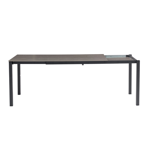 Barths Palazzo - Ausziehbarer Tisch 160/210x90 cm, Anthrazit, Bild 3