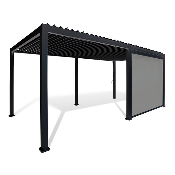 Barths Seitenrolle 265 cm (für Breite 530 cm), Anthrazit
