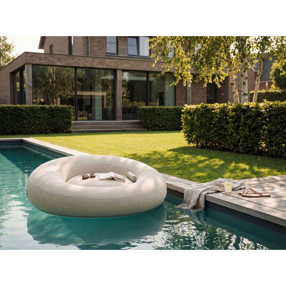 Barths Nest - Aufblasbares Daybed, Sand, Bild 6