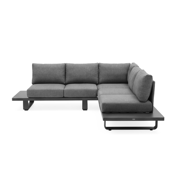 Barths Porto - Lounge-Set 2,5-Sitzer, Anthrazit, Bild 2